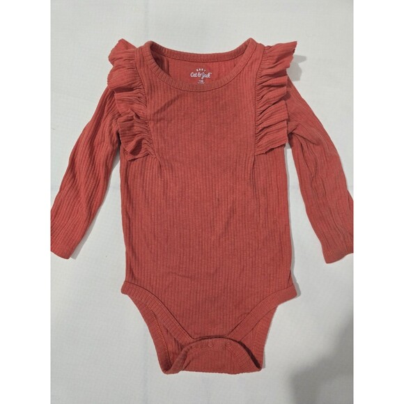 Baby Girl Bodysuit Bundle 3pc | Size 12M | Cat & Jack + Just One You - Picture 4 of 6